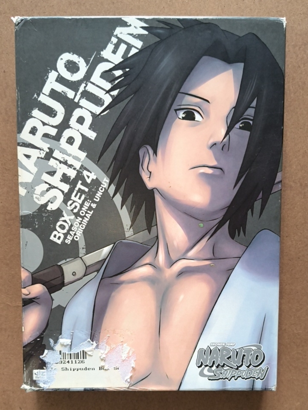 Naruto Shippuden Box Set 4 (DVD, Box Set) Season 1 Original & Uncut